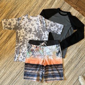 Boys Art Class swim shirt/trunk bundle. Size 16.